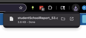CSV Download