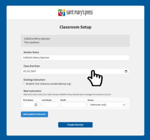 Setup Classroom